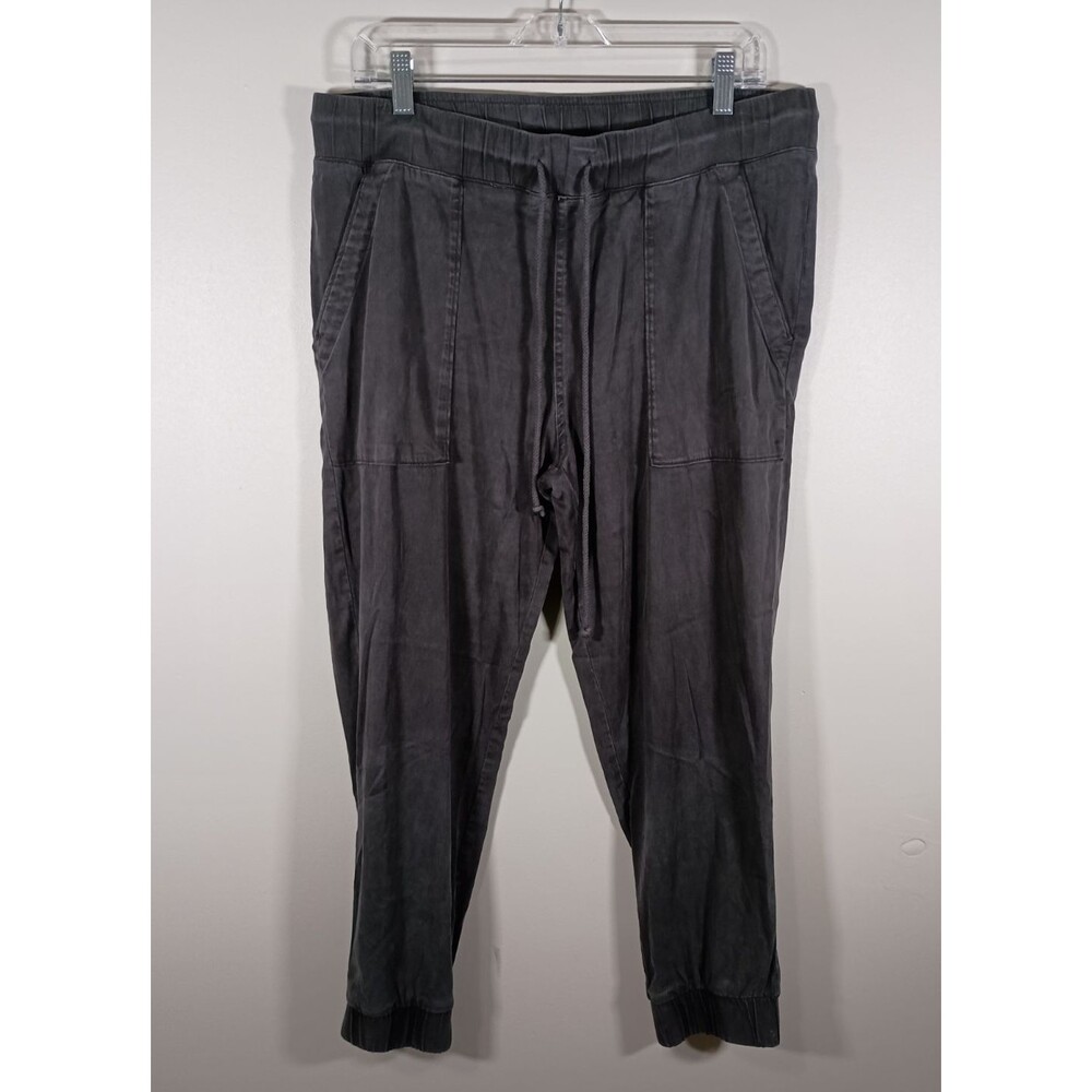 BELLA DAHL Womens Grey Drawstring Casual Tencel Jogger Pant Size Large Revolve